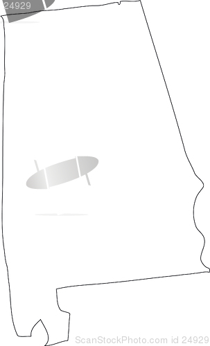 Image of Alabama Vector