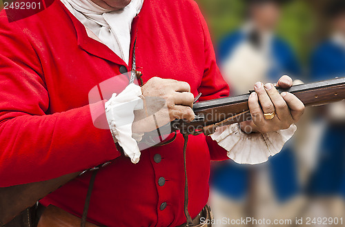 Image of 18th century soldier