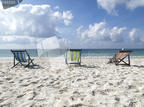 Image of Chairs on the beach