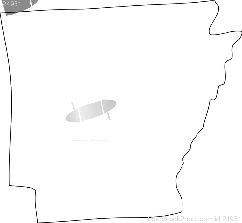 Image of Arkansas Vector
