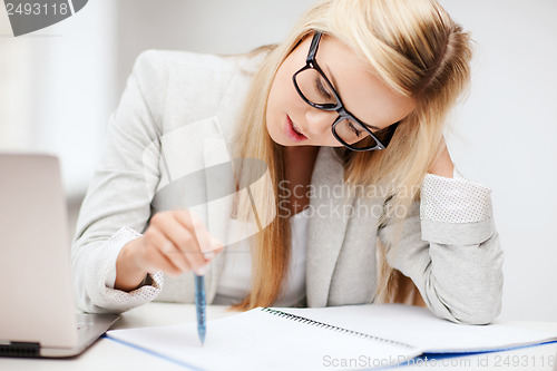 Image of bored and tired woman