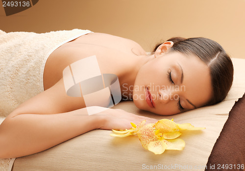 Image of woman in spa salon