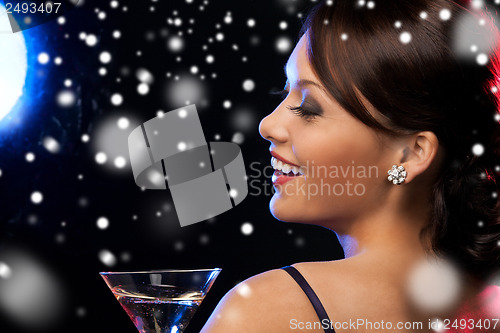 Image of woman with cocktail