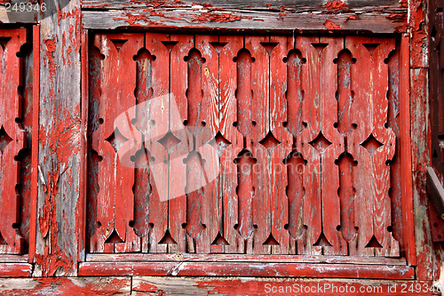 Image of Old wooden wall