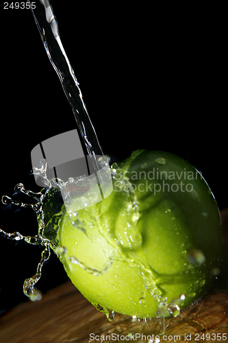 Image of Apple and Water
