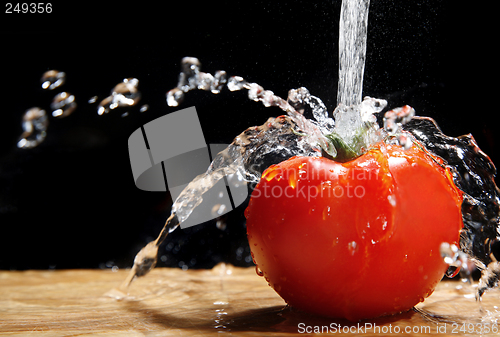 Image of Tomato and Water
