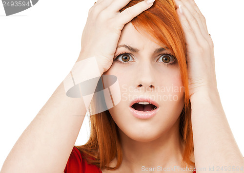 Image of stressed woman