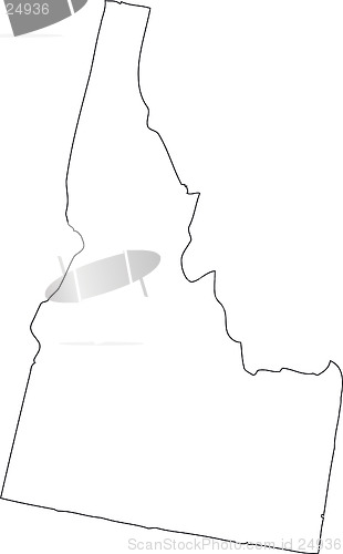 Image of Idaho Vector