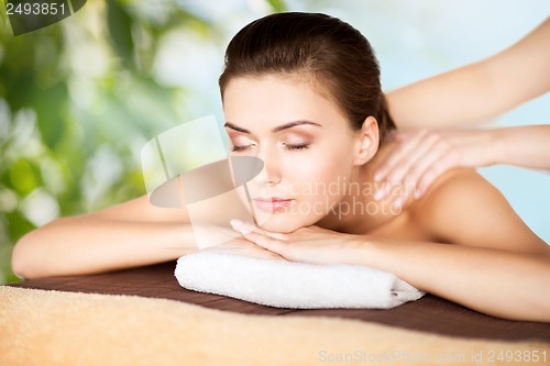 Image of woman in spa
