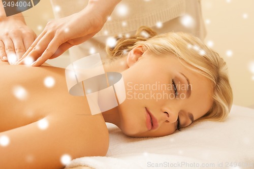 Image of woman in spa