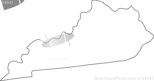 Image of Kentucky Vector