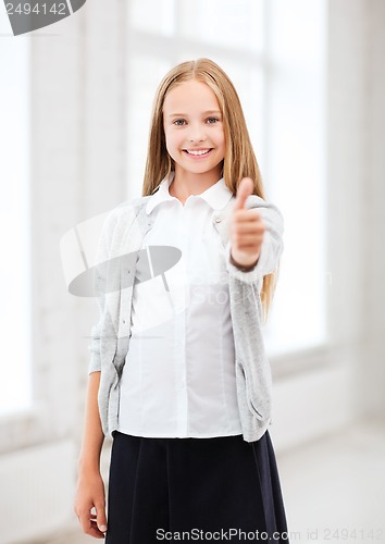 Image of student girl at school