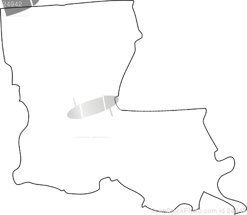 Image of Louisiana Vector
