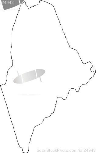 Image of Maine Vector