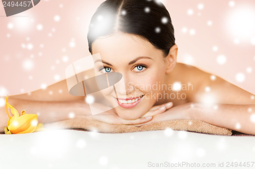 Image of woman in spa