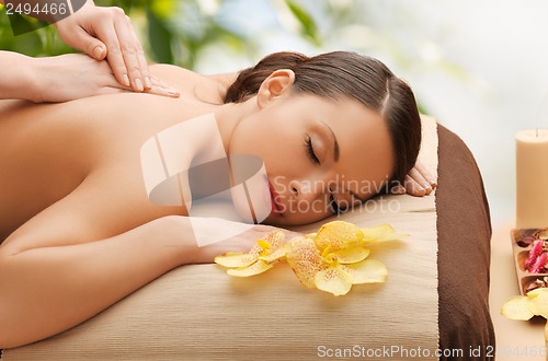 Image of woman in spa