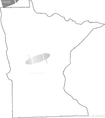 Image of Minnesota Vector