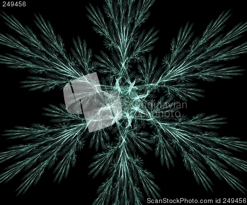 Image of Frozen star - 3D pattern
