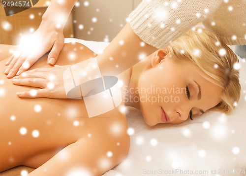 Image of woman in spa