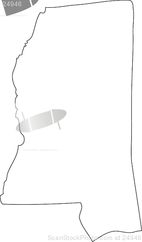 Image of Mississippi Vector