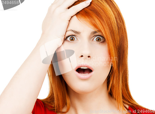 Image of stressed woman