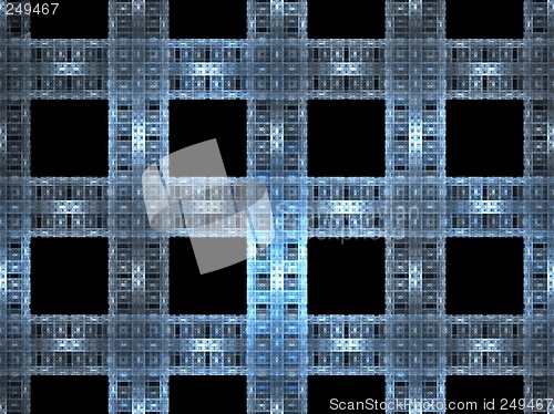 Image of Technology fractal background