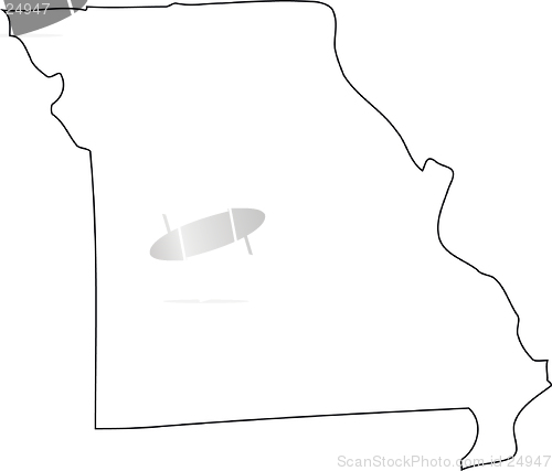 Image of Missouri Vector
