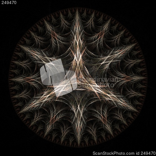 Image of Sharp star abstract