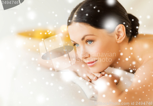 Image of woman in spa