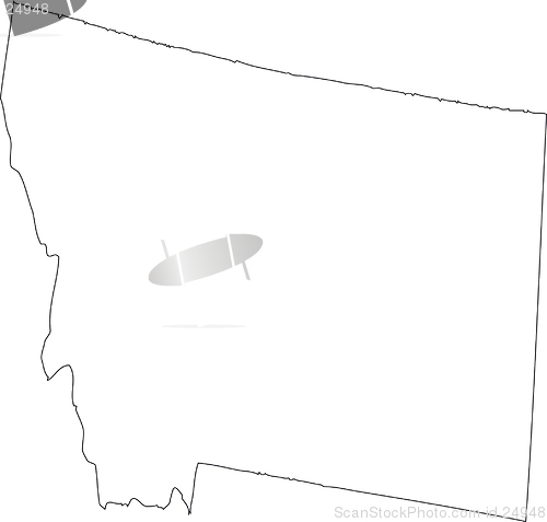 Image of Montana Vector