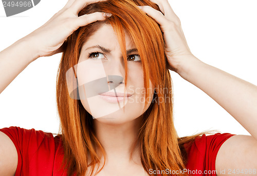 Image of depressed woman