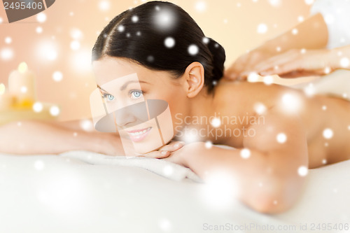 Image of woman in spa