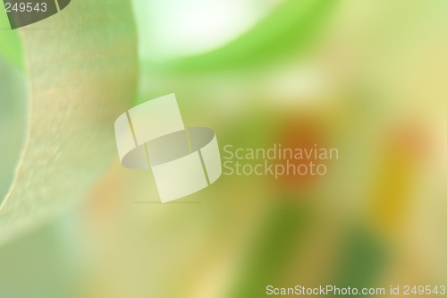 Image of Green Ribbon Background