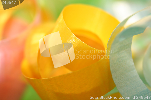 Image of Green Ribbon Background