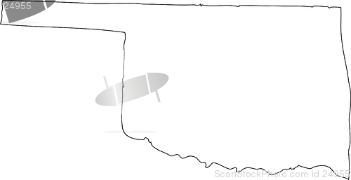 Image of Oklahoma Vector