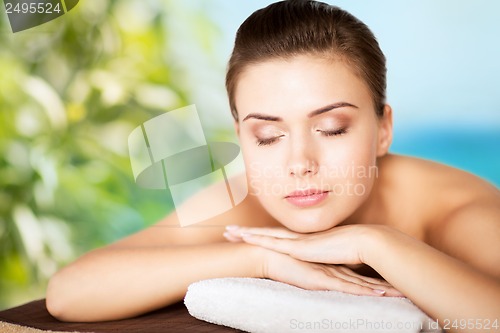 Image of woman in spa
