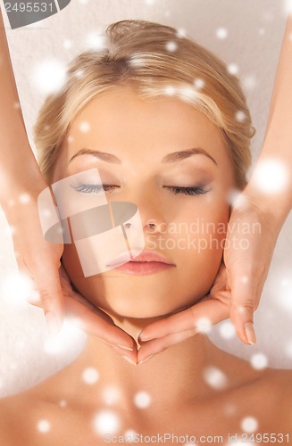 Image of woman in spa