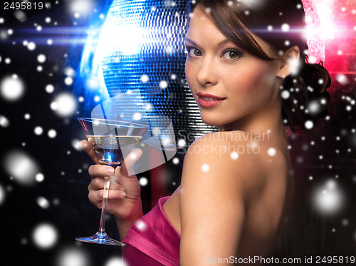 Image of woman with cocktail