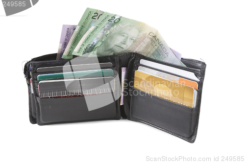 Image of Wallet and money