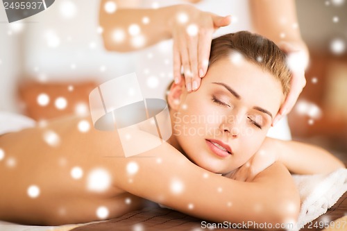 Image of woman in spa