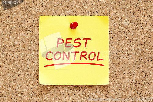 Image of Pest Control Sticky Note