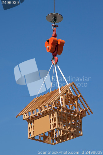 Image of Wooden model house