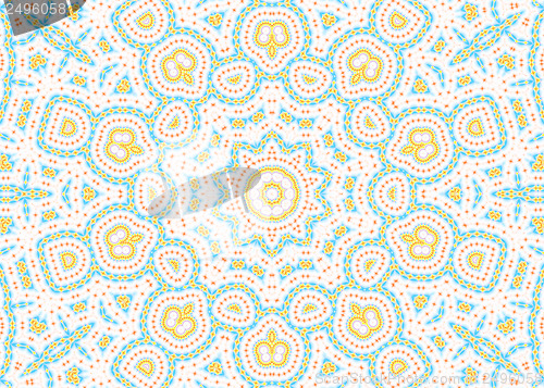 Image of Abstract color pattern on white background