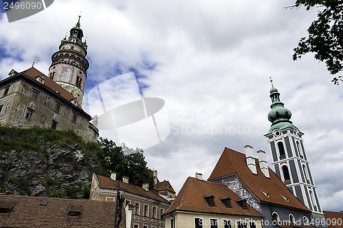 Image of Cesky Krumlov castle.