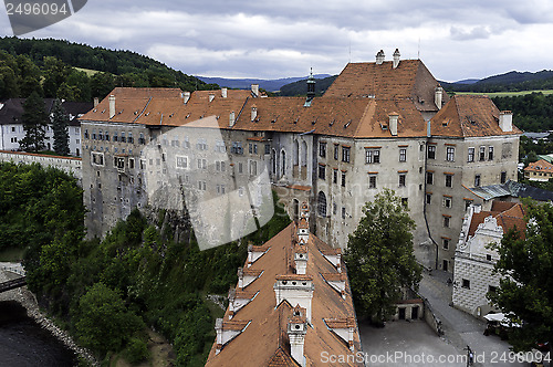 Image of Cesky Krumlov castle.