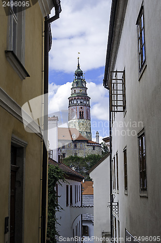 Image of Cesky Krumlov castle.