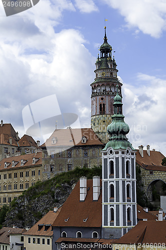 Image of Cesky Krumlov castle.