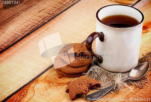 Image of Tea and Cookies