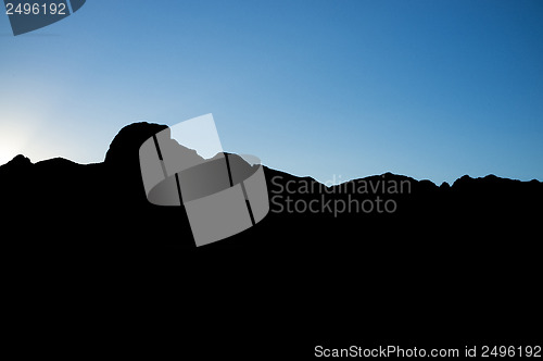 Image of Mountain range