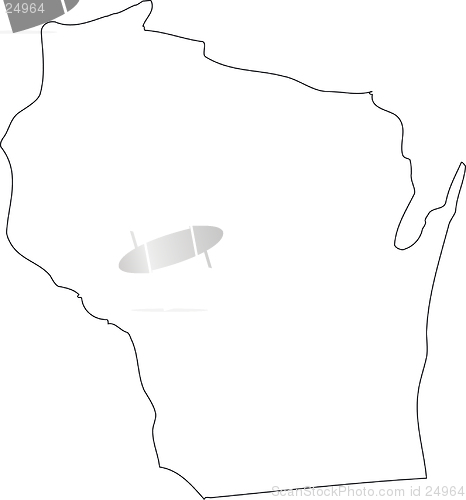 Image of Wisconsin Vector